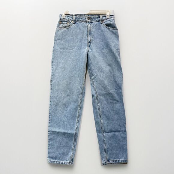 Vintage 90s Levi Strauss 550 Jeans Women's 12 M Relaxed Fit Tapered Leg USA - Picture 1 of 16
